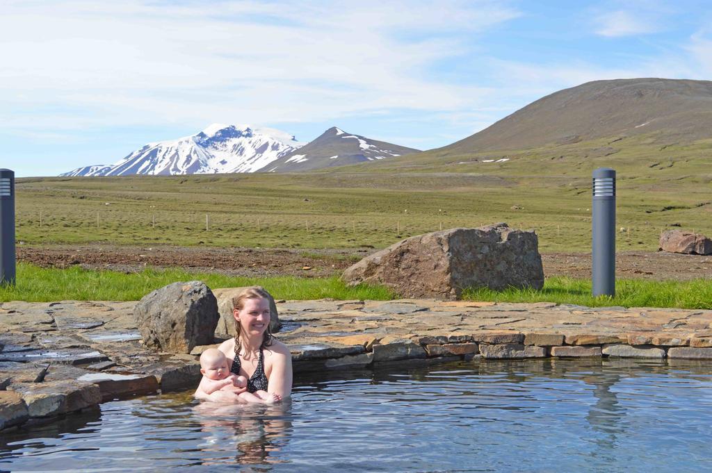 Laugarfell Accommodation & Hot Springs Luaran gambar